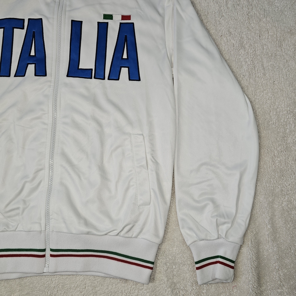 Italina White Jacket with Italia Emblem - Picture 2 of 11
